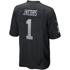 Josh Jacobs Oakland Raiders Nike Game Jersey - Black