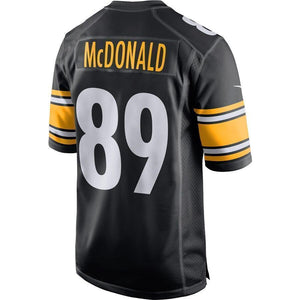 Vance McDonald Pittsburgh Steelers Nike Game Jersey - Black