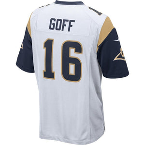 Jared Goff Los Angeles Rams Nike Game Player Jersey - White