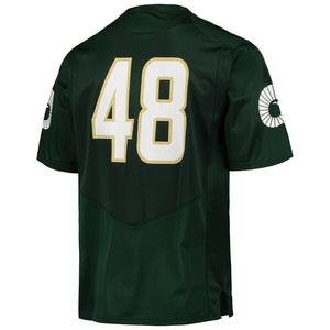 #48 Colorado State Rams Under Armour Replica Football Jersey - Green