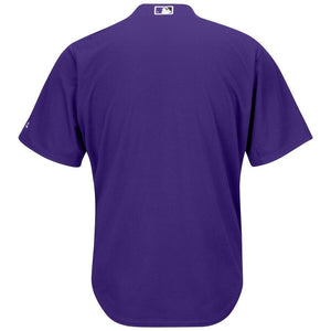 Colorado Rockies Majestic Alternate Official Cool Base Team Replica Jersey - Purple/White