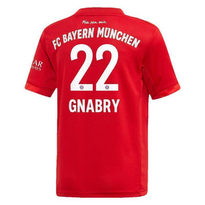 Serge Gnabry Bayern Munich Home Soccer Jersey 2019-20 Jersey – Red