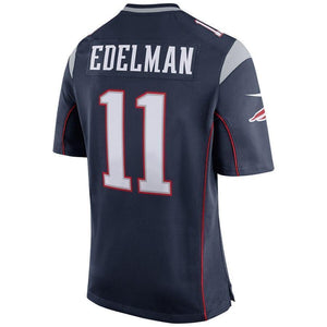 Julian Edelman New England Patriots Nike Super Bowl LIII Bound Game Jersey - Navy