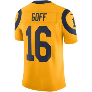 Jared Goff Los Angeles Rams Nike Vapor Untouchable Color Rush Limited Player Jersey - Gold