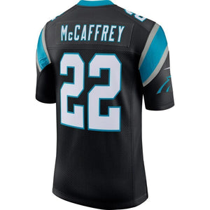 Christian McCaffrey Carolina Panthers Nike 100th Season Vapor Limited Jersey - Black