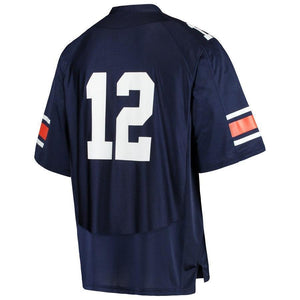 Auburn Tigers Under Armour #12 Perf Football Jersey – Navy