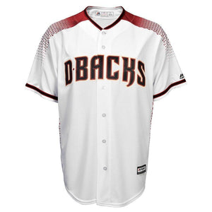 Zack Greinke Arizona Diamondbacks Majestic Official Cool Base Player Jersey - White/Sedona Red