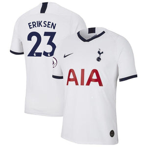 Christian Eriksen Tottenham Hotspur  Home Soccer Jersey 2019-20 – White