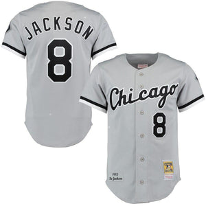 Bo Jackson Chicago White Sox Mitchell & Ness Road Jersey - Gray/White