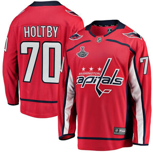 Braden Holtby Washington Capitals Fanatics Branded 2018 Stanley Cup Champions Home Breakaway Player Jersey - Red