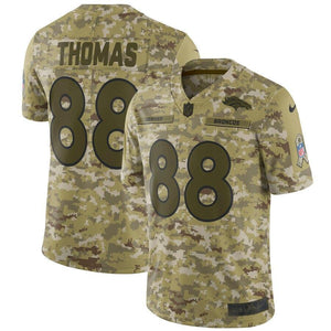 Demaryius Thomas Denver Broncos Nike Salute to Service Limited Jersey - Camo