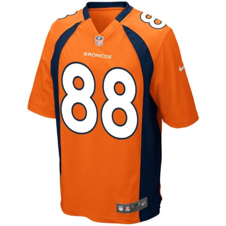 Demaryius Thomas Denver Broncos Nike Team Color Game Jersey - Orange