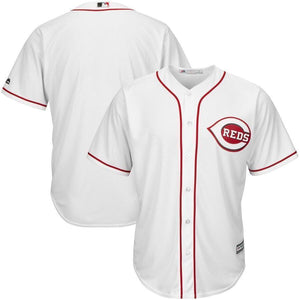 Cincinnati Reds Majestic Cool Base Jersey - White