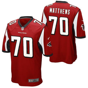 Jake Matthews Atlanta Falcons Nike Game Jersey - Red