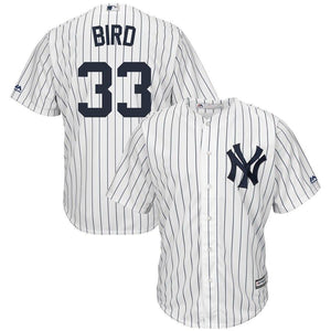 Greg Bird New York Yankees Majestic Official Cool Base Player Jersey - White