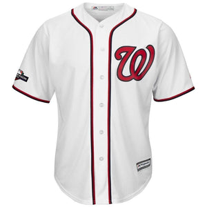 Juan Soto Washington Nationals Majestic 2019 Postseason Official Cool Base Player Jersey - White