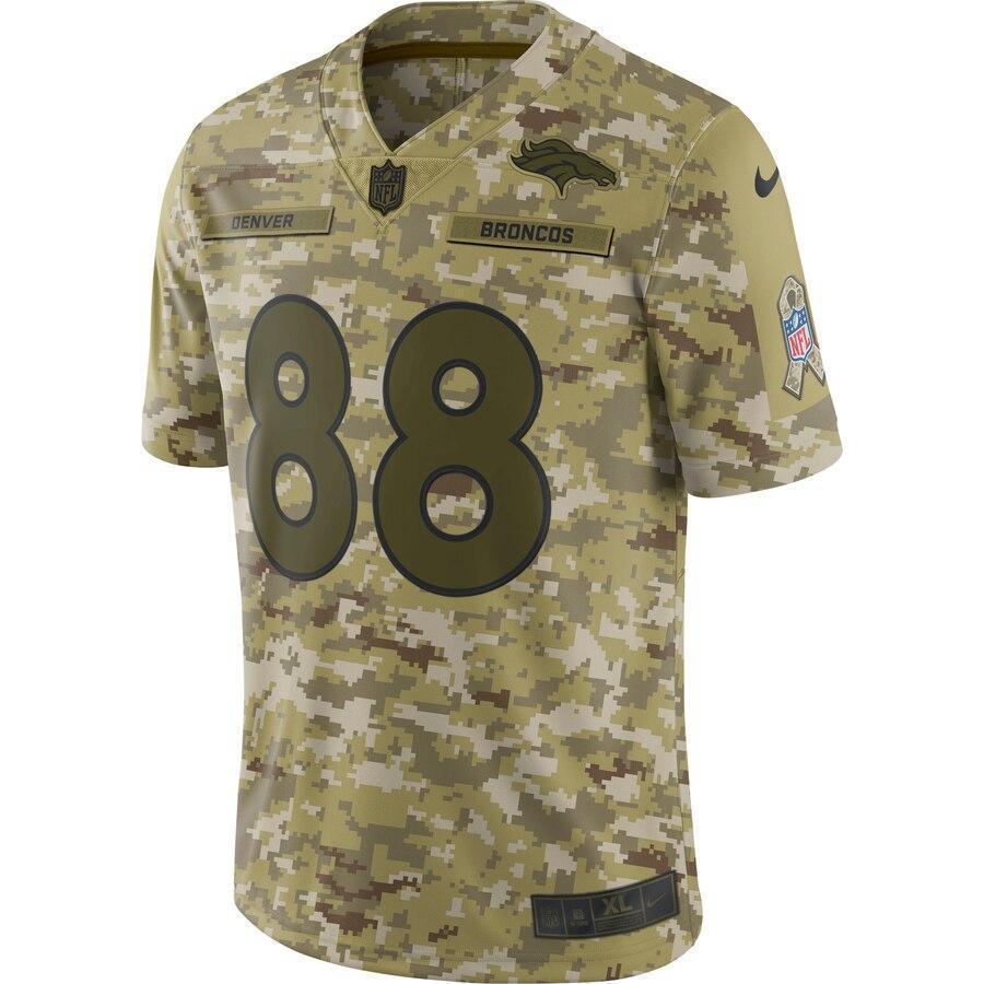 Demaryius Thomas Denver Broncos Nike Salute to Service Limited Jersey - Camo