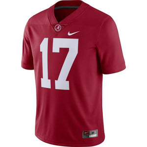 #17 Alabama Crimson Tide Nike Limited Jersey - Crimson