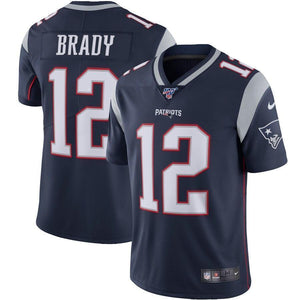 Tom Brady New England Patriots Nike NFL 100 Vapor Limited Jersey - Navy