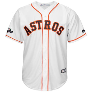 Gerrit Cole Houston Astros Majestic 2019 Postseason Official Cool Base Player Jersey - White