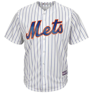 Brandon Nimmo New York Mets Majestic Official Cool Base Player Jersey - White/Royal