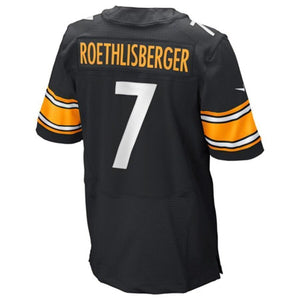 Ben Roethlisberger Pittsburgh Steelers Nike Elite Jersey - Black