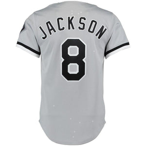 Bo Jackson Chicago White Sox Mitchell & Ness Road Jersey - Gray/White