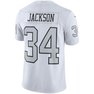 Bo Jackson Oakland Raiders Nike Color Rush Vapor Untouchable Retired Player Limited Jersey - White