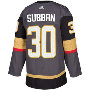 Malcolm Subban Vegas Golden Knights adidas Player Jersey - Gray