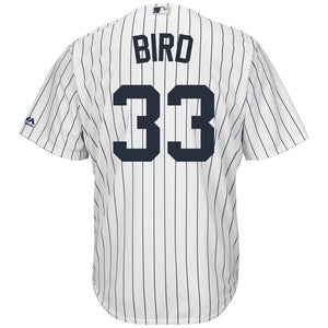 Greg Bird New York Yankees Majestic Official Cool Base Player Jersey - White