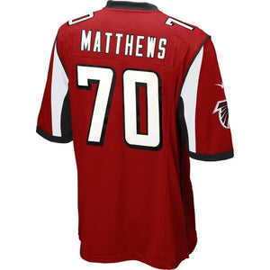 Jake Matthews Atlanta Falcons Nike Game Jersey - Red