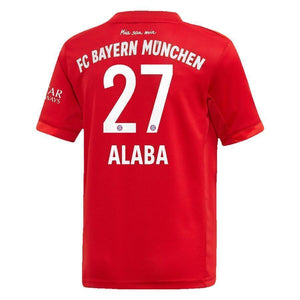 David Alaba Bayern Munich Home Soccer Jersey 2019-20 Jersey – Red