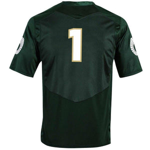 #1 Colorado State Rams Under Armour Football Jersey - Green