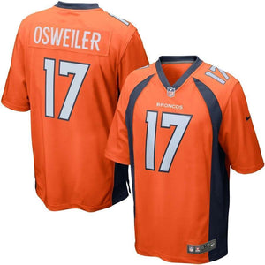 Brock Osweiler Denver Broncos Nike Game Jersey - Orange