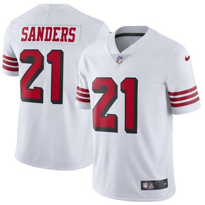 Deion Sanders San Francisco 49ers Nike Color Rush Vapor Untouchable Limited Retired Player Jersey - White