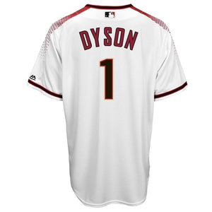 Jarrod Dyson Arizona Diamondbacks Majestic Home Cool Base Player Jersey – White