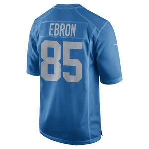 Eric Ebron Detroit Lions Nike Throwback Game Jersey - Blue