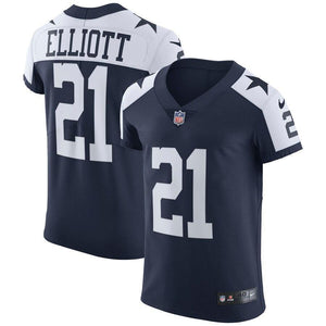 Ezekiel Elliott Dallas Cowboys Nike Alternate Vapor Untouchable Elite Jersey - Navy