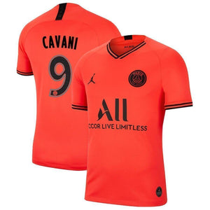 Edinson Cavani Paris Saint-Germain 2019/20 Away Breathe Stadium Player Jersey - Red