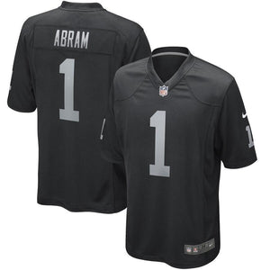 Johnathan Abram Oakland Raiders Nike Game Jersey - Black