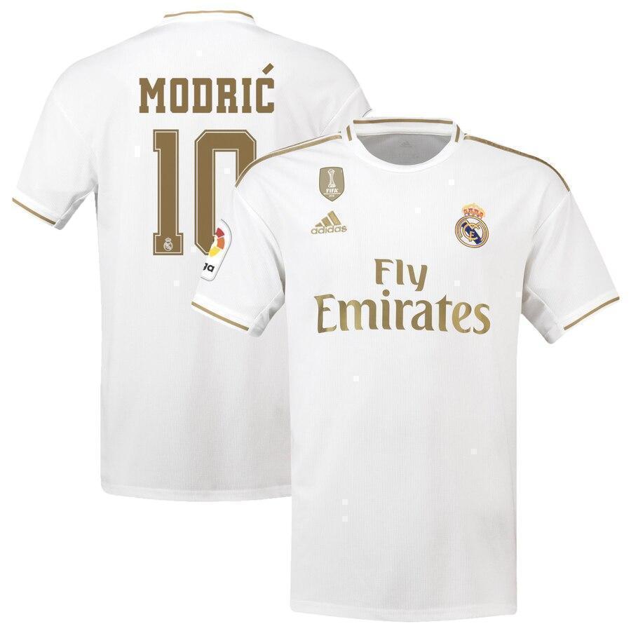 Luka Modric Real Madrid Home Soccer Jersey 2019-20 Jersey – White