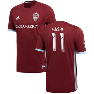 Shkelzen Gashi Colorado Rapids 2018 Primary Player Jersey – Burgundy