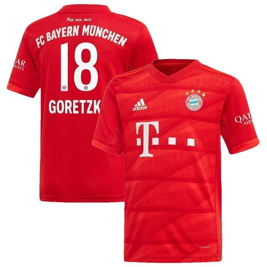 Leon Goretzka Bayern Munich Home Soccer Jersey 2019-20 Jersey – Red