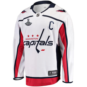 Washington Capitals 2018 Stanley Cup Champions Away Breakaway Jersey - White