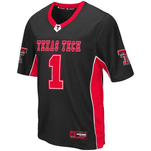 Texas Tech Red Raiders Colosseum Max Power Football Jersey - Black