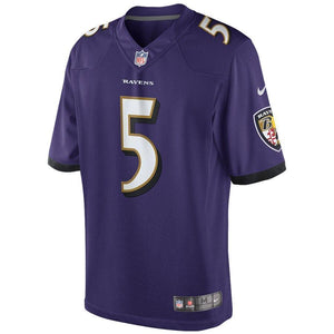 Joe Flacco Baltimore Ravens Nike Limited Jersey - Purple