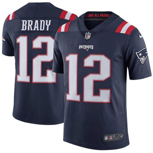 Tom Brady New England Patriots Nike Vapor Untouchable Color Rush Limited Player Jersey - Navy