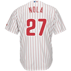 Aaron Nola Philadelphia Phillies Majestic Official Cool Base Player Jersey - White