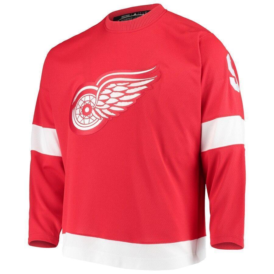 Gordie Howe Detroit Red Wings adidas Heroes of Hockey Throwback Jersey - Red