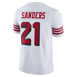 Deion Sanders San Francisco 49ers Nike Color Rush Vapor Untouchable Limited Retired Player Jersey - White